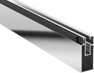 Deante KERRIA PLUS profil pro posuvné dveře + Walk-In, chrom KTS_0P1X