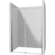 Deante KEIRRIA PLUS Posuvné sprchové dveře 180 cm chrom, bílé sklo KTSP018P
