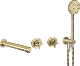 Deante TEMISTO podomítková vanová baterie, mosaz NAC_M9TQ