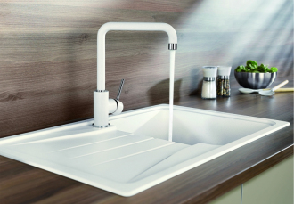 Blanco MILI baterie kávová granit 523 111
