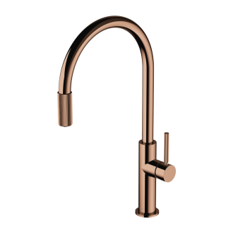 Omnires SWITCH Dřezová baterie se sadou filtru D1, měď  SW9057-FD1CP