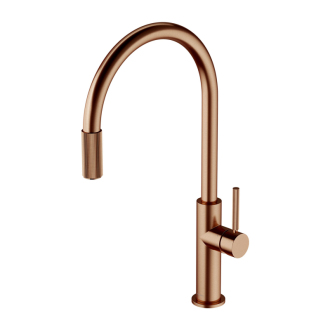 Omnires SWITCH Dřezová baterie se sadou filtru D1, kartáčovaná měď  SW9057-FD1CPB