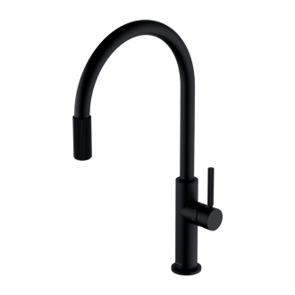 Omnires SWITCH Dřezová baterie se sadou filtru D1, černá mat  SW9057-FD1BL