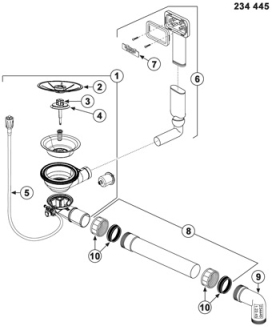 Blanco CLARON 400-IF/A DURINOX dřez vestavný/do roviny nerez Durinox® nerez 523 392
