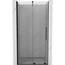 Mexen Velar posuvné sprchové dveře 90 cm, průhledné, černé - 871-090-000-01-70