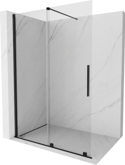 Mexen Velar Walk-in sprchová stěna 150x200 cm, transparent 8, černá 871-150-000-03-70
