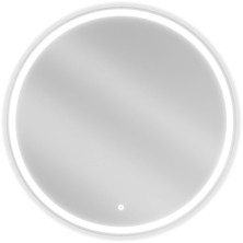 Mexen Gobi osvětlené koupelnové zrcadlo, kulaté 80 cm, LED 6000K, 9801-080-080-611-00