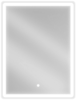 Mexen Navia osvětlené koupelnové zrcadlo 60x80 cm, LED 6000K, 9803-060-080-611-00