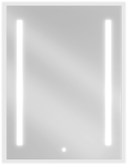 Mexen Remi osvětlené koupelnové zrcadlo 60x80 cm, LED 6000K, 9804-060-080-611-00