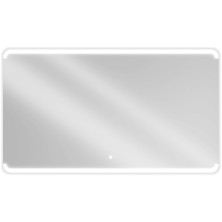 Mexen Nida osvětlené koupelnové zrcadlo 140x80 cm, LED 6000K, 9806-140-080-611-00