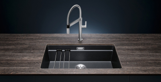 Blanco ETAGON 700-U dřez pod desku šedá skála granit 525 168