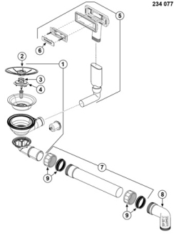Blanco ETAGON 700-U dřez pod desku šedá skála granit 525 168
