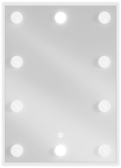 Mexen Dona osvětlené koupelnové zrcadlo 50x70 cm, LED 6000K, 9818-050-070-611-00