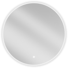 Mexen Erg osvětlené koupelnové zrcadlo, kulaté 70 cm, LED 6000K, 9823-070-070-611-00