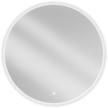 Mexen Erg osvětlené koupelnové zrcadlo, kulaté 90 cm, LED 6000K, 9823-090-090-611-00