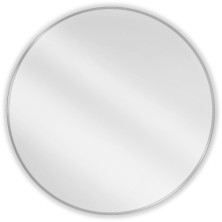 Kulaté koupelnové zrcadlo Mexen Loft 100 cm, nerezový rám - 9850-100-100-000-10