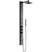 Sprchový panel Mexen Orco, černý - 7607-03-70