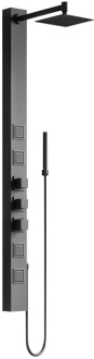 Sprchový panel Mexen Orco, černý - 7607-03-70