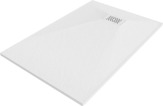 Mexen Hugo obdélníková sprchová vanička SMC 100 x 90 cm, bílá, bílý kryt - 42109010-W