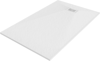 Mexen Hugo obdélníková sprchová vanička SMC 150 x 90 cm, bílá, bílý kryt - 42109015-W