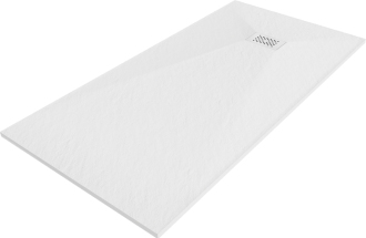 Mexen Hugo obdélníková sprchová vanička SMC 170 x 90 cm, bílá, bílý kryt - 42109017-W