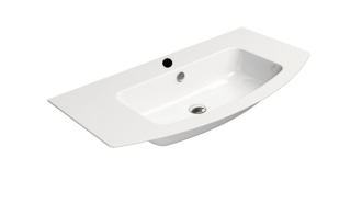 PURA keramické umyvadlo Slim oblé 102x52cm, bílá ExtraGlaze 8825111