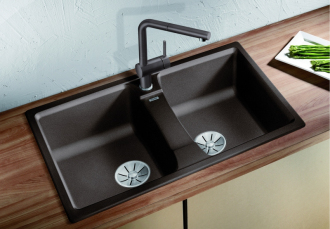 Blanco LEXA 8 dřez vestavný aluminium granit 524 962