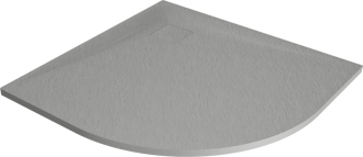 Mexen Bert půlkruhová sprchová vanička SMC 90 x 90 cm, šedá - 4KR619090