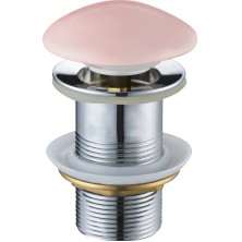 Mexen kulatý click-clack korek, růžový keramický mat - 79910-44