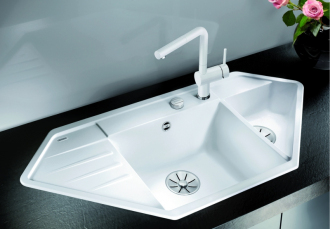 Blanco LEXA 9 E dřez vestavný tartufo granit 524 997