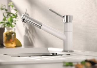 Blanco KANO-S baterie béžová champagne/chrom granit 525 046