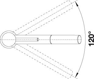 Blanco KANO-S baterie béžová champagne/chrom granit 525 046