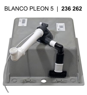 Blanco PLEON 5 dřez vestavný bílá granit 523 680