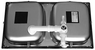Blanco TOP ED 8x4 501073 dvoudřez nerez přírodní lesk dřez vestavný