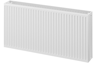 Mexen C33 deskový radiátor 300 x 2400 mm, boční připojení, 3202 W, bílý - W433-030-240-00