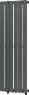 Dekorativní radiátor Mexen Boston 1200 x 452 mm, 611 W, antracit - W213-1200-452-00-66