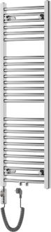 Mexen Ares elektrický radiátor 1200 x 400 mm, 300 W, chrom - W102-1200-400-2300-01