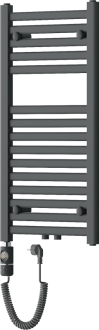 Mexen Hades elektrický radiátor 800 x 400 mm, 300 W, antracit - W104-0800-400-2300-66