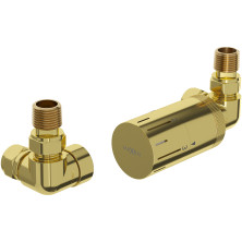 Mexen G05 axiální termostatická sada, zlatá - W903-958-50