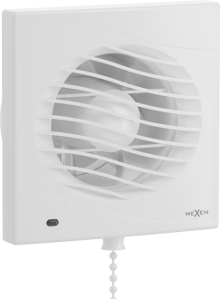 Mexen DXS 100 koupelnový ventilátor, kabelový vypínač, bílý - W9603-100K-00