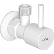 Mexen R1 rohový ventil pro baterii 1/2"x3/8", bílá - 79970-20