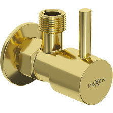 Mexen R1 rohový ventil pro baterii 1/2"x3/8", zlatý - 79970-50
