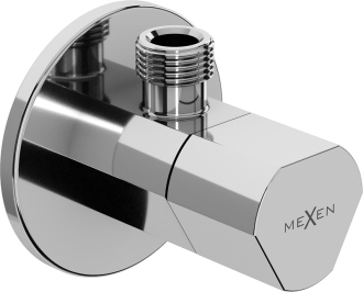 Mexen T rohový ventil pro baterii 1/2"x3/8", chrom - 79973-00