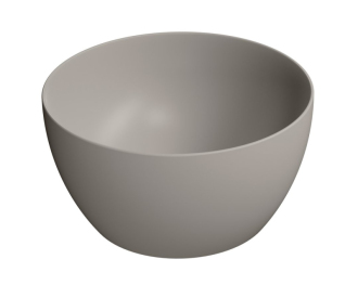 PURA keramické umyvadlo na desku, průměr 42cm, tortora mat 885205