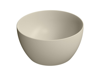 PURA keramické umyvadlo na desku, průměr 42cm, creta mat 885208