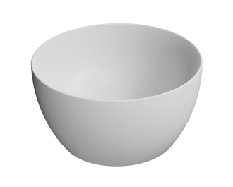 PURA keramické umyvadlo na desku, průměr 42cm, bílá mat 885209