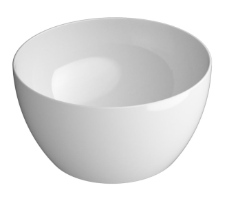 PURA keramické umyvadlo na desku, průměr 42cm, bílá ExtraGlaze 885211