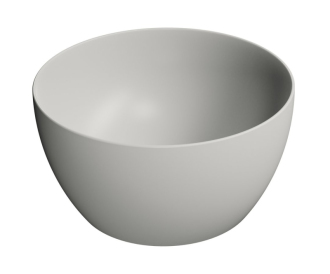 PURA keramické umyvadlo na desku, průměr 42cm, cenere mat 885217