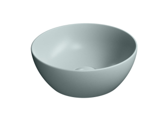 PURA keramické umývátko na desku, průměr 32cm, ghiaccio mat 885415