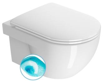 CITY PRO závěsná WC mísa, Swirlflush, 35x52cm, bílá ExtraGlaze 911511